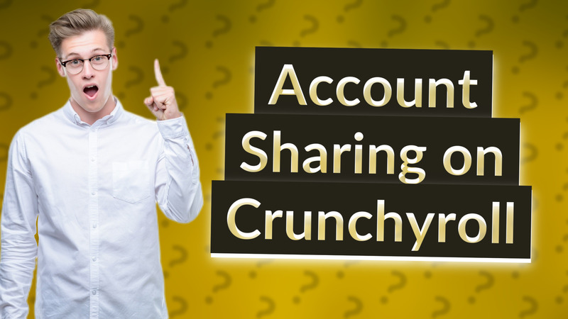 Account Sharing on Crunchyroll
