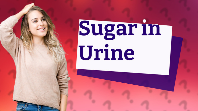 Sugar in Urine