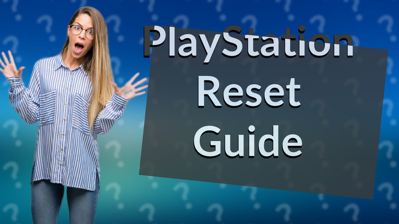 PlayStation Reset Guide