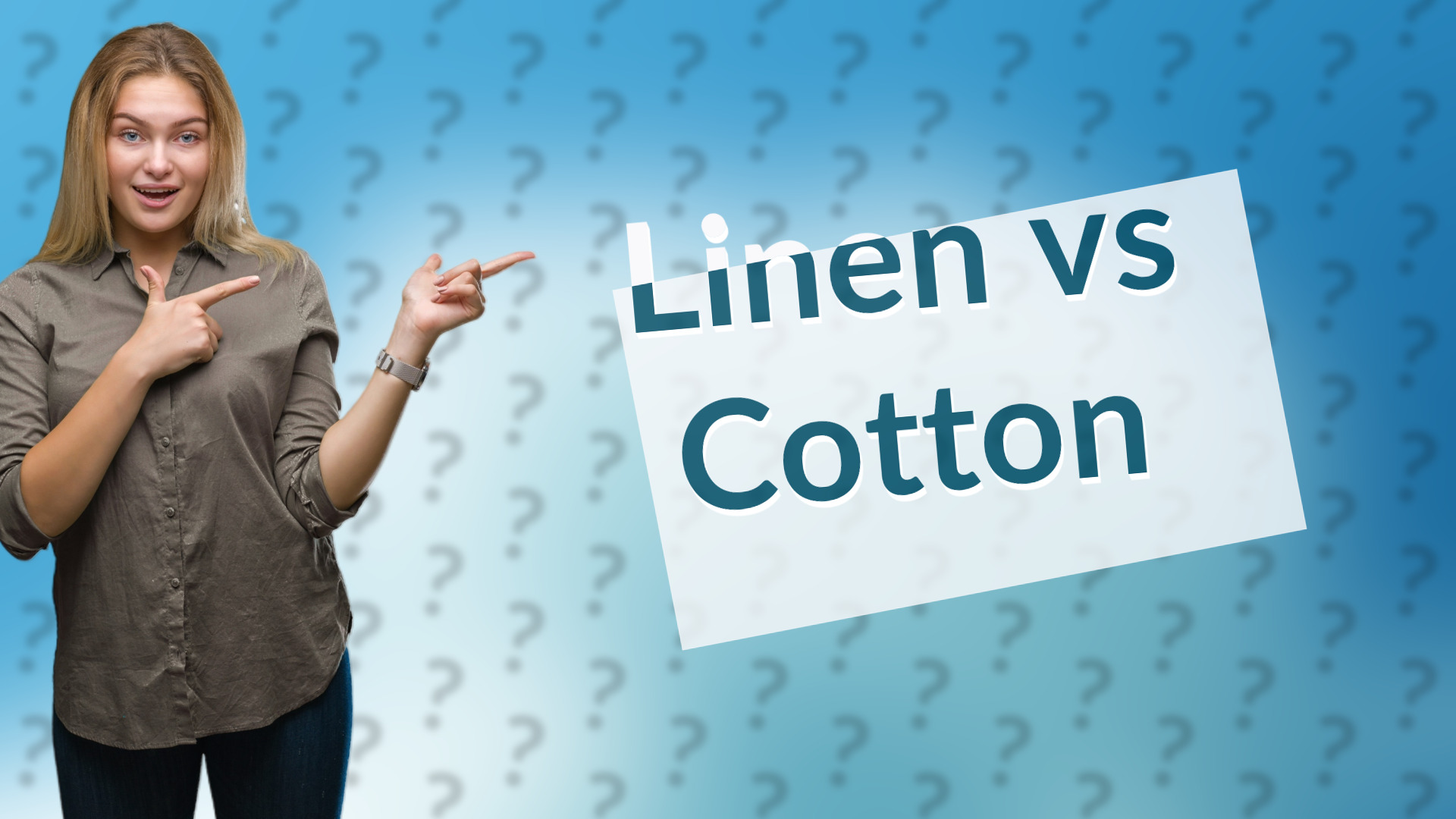 Linen vs Cotton