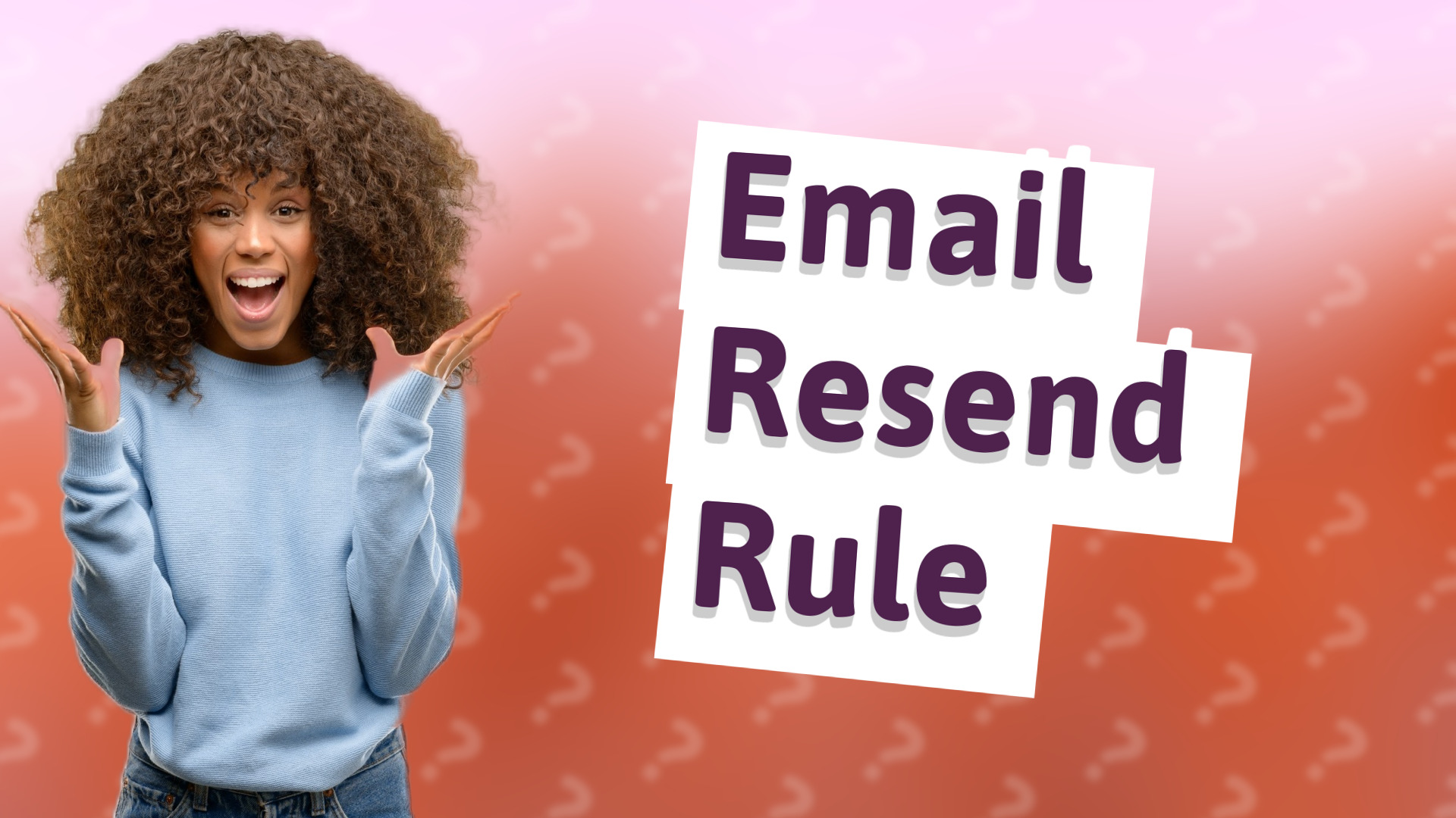 Email Resend Rule