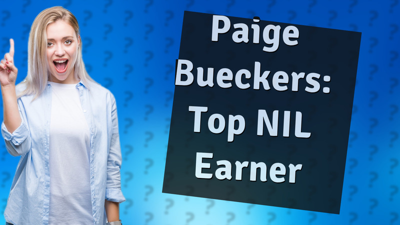 Paige Bueckers: Top NIL Earner