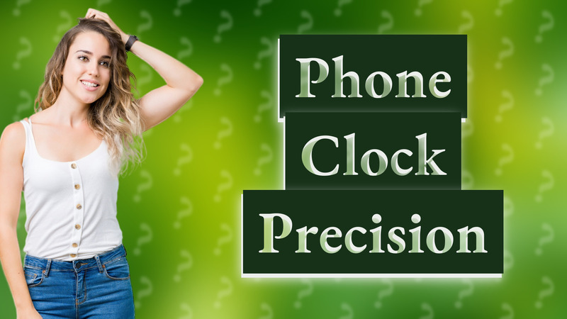 Phone Clock Precision