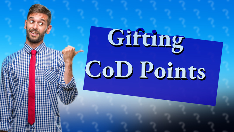 Gifting CoD Points