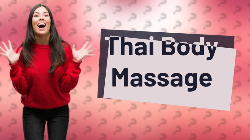 Thai Body Massage