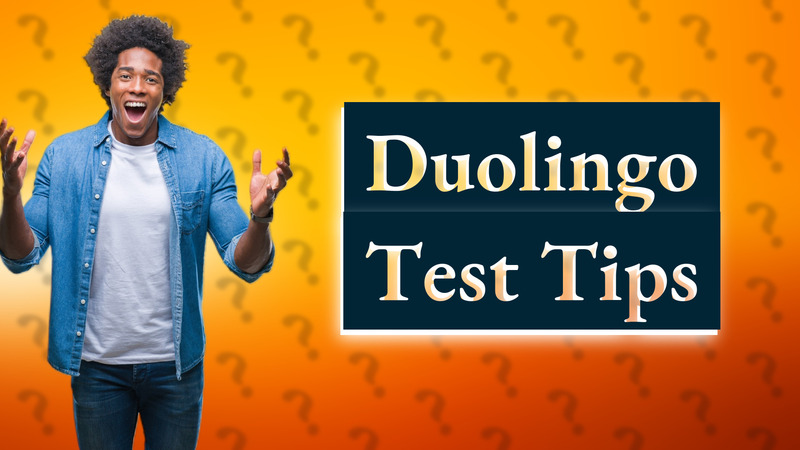 Duolingo Test Tips
