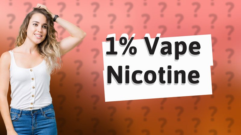 1% Vape Nicotine