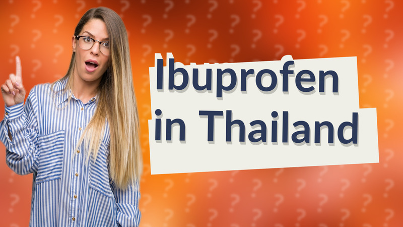 Ibuprofen in Thailand