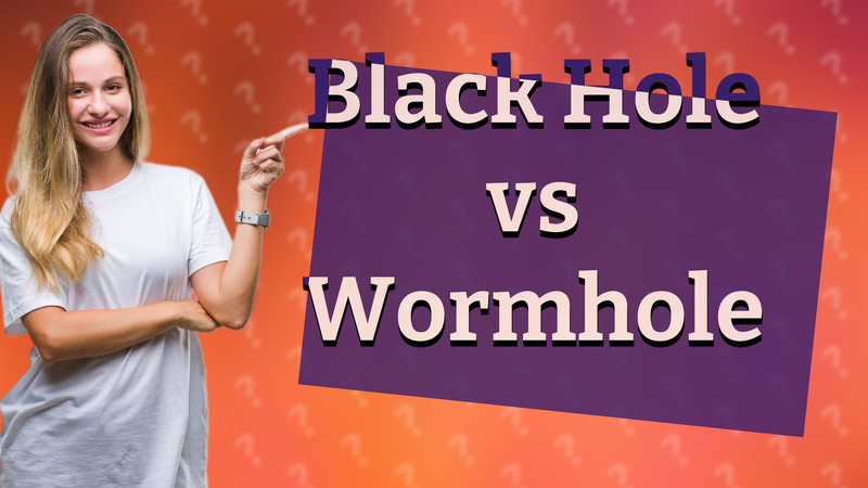 Black Hole vs Wormhole
