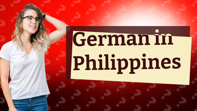 German in Philippines