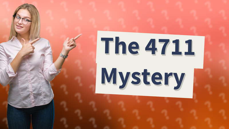 The 4711 Mystery