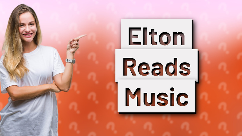 Elton Reads Music