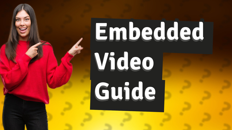 Embedded Video Guide