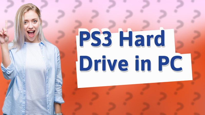 PS3 Hard Drive in PC