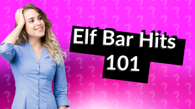 Elf Bar Hits 101