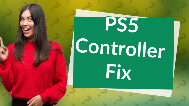 PS5 Controller Fix