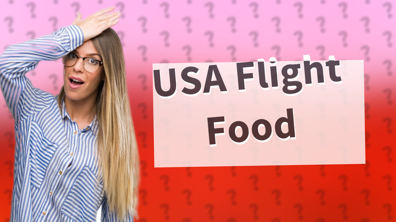 USA Flight Food