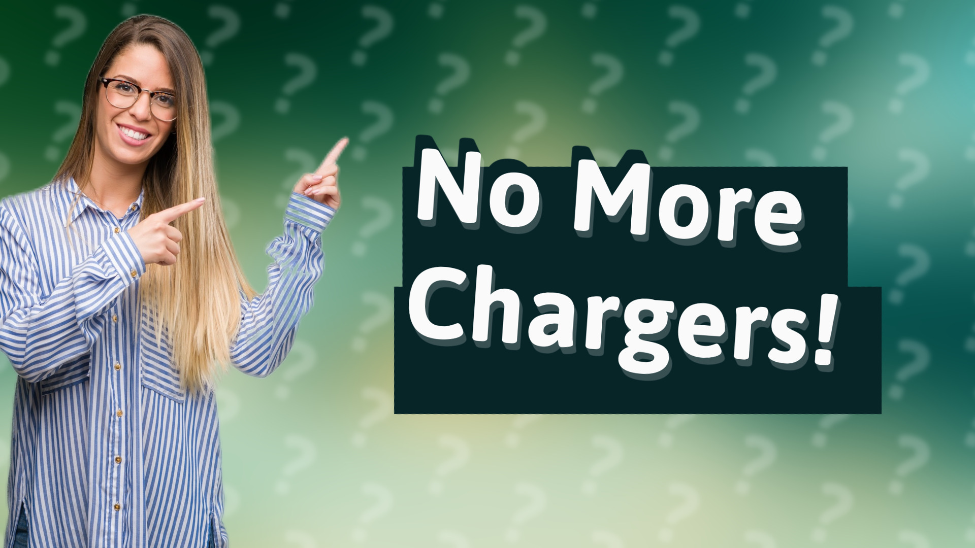 No More Chargers!