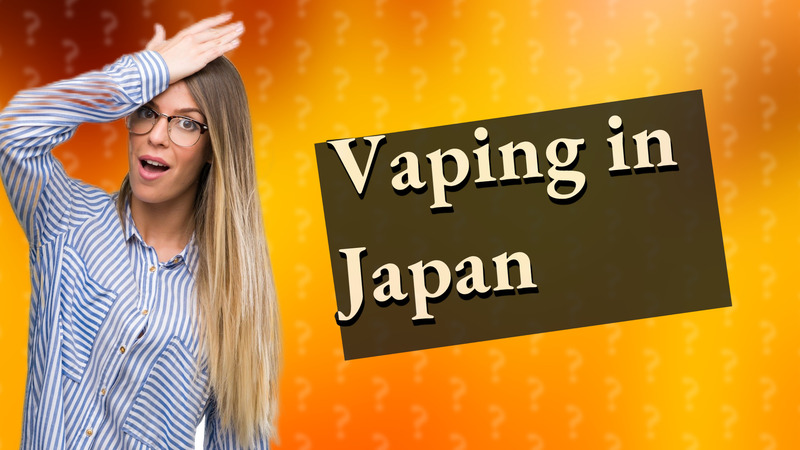 Vaping in Japan