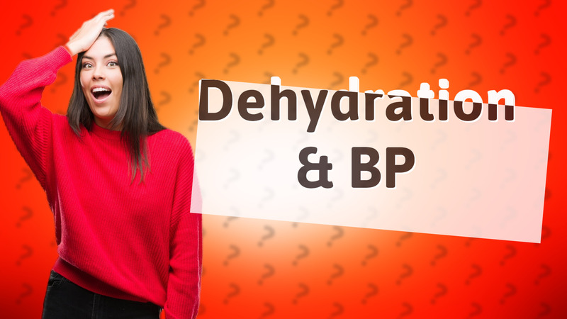 Dehydration & BP