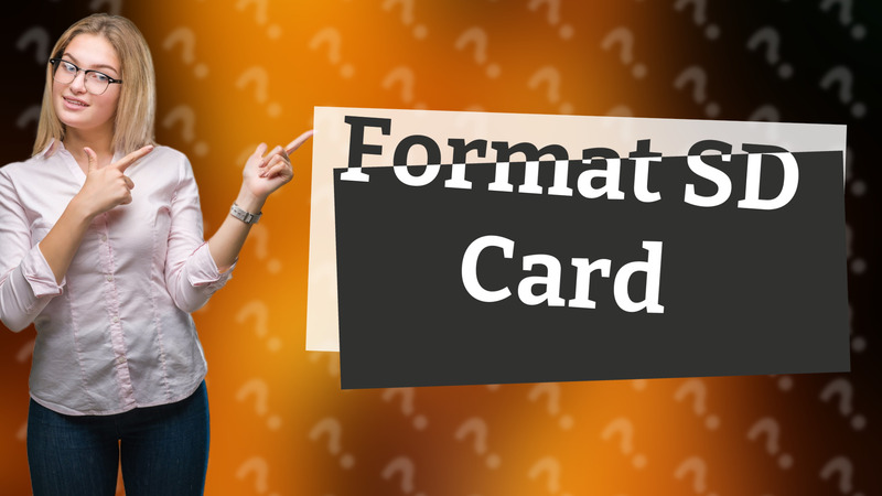Format SD Card