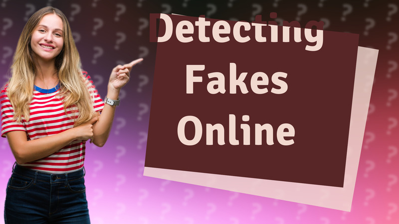 Detecting Fakes Online