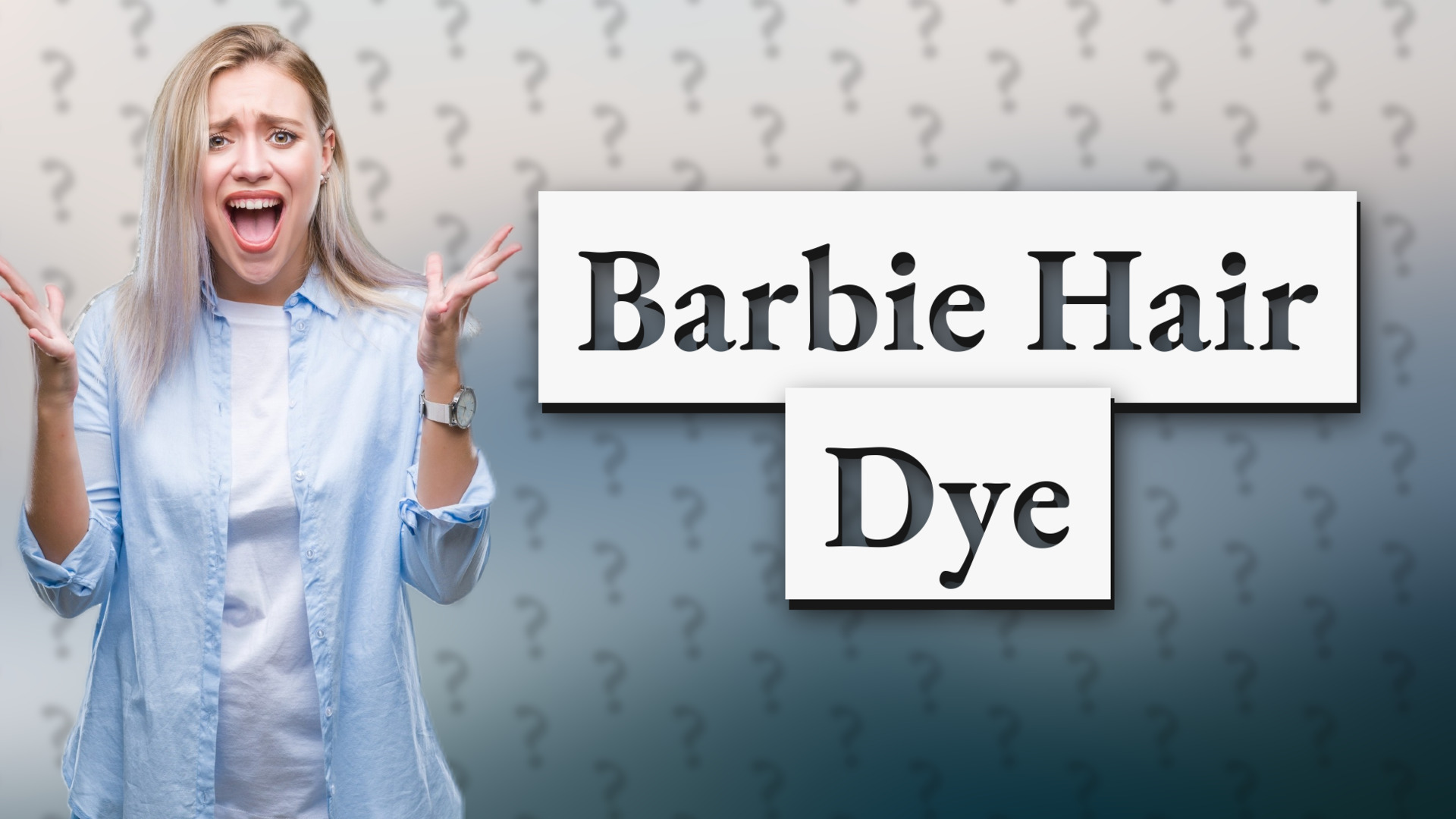 Barbie Hair Dye