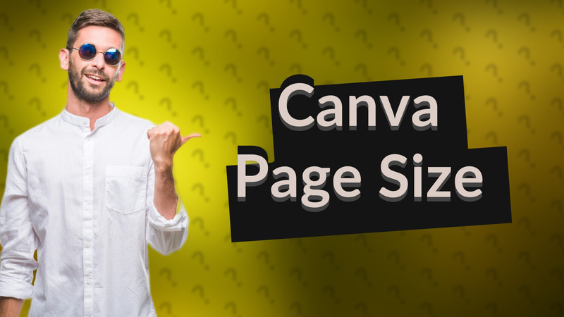 Canva Page Size