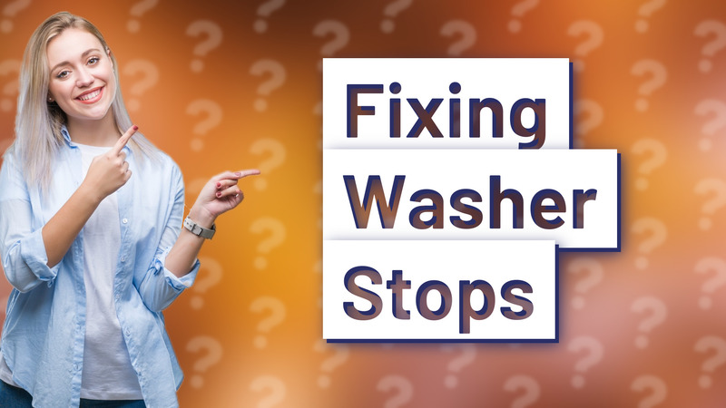 Fixing Washer Stops
