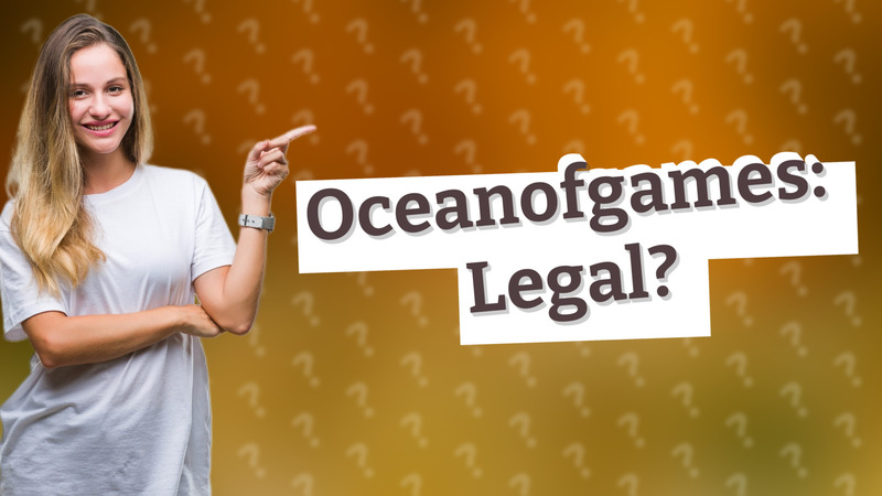 Oceanofgames: Legal?