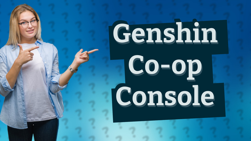 Genshin Co-op Console