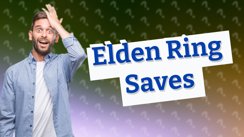 Elden Ring Saves