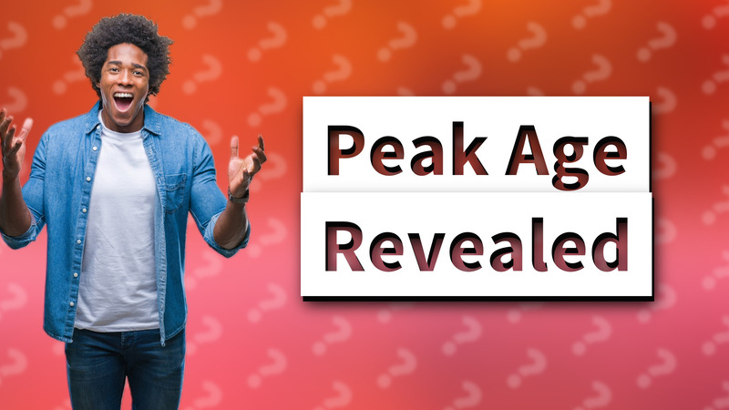 Peak Age Revealed