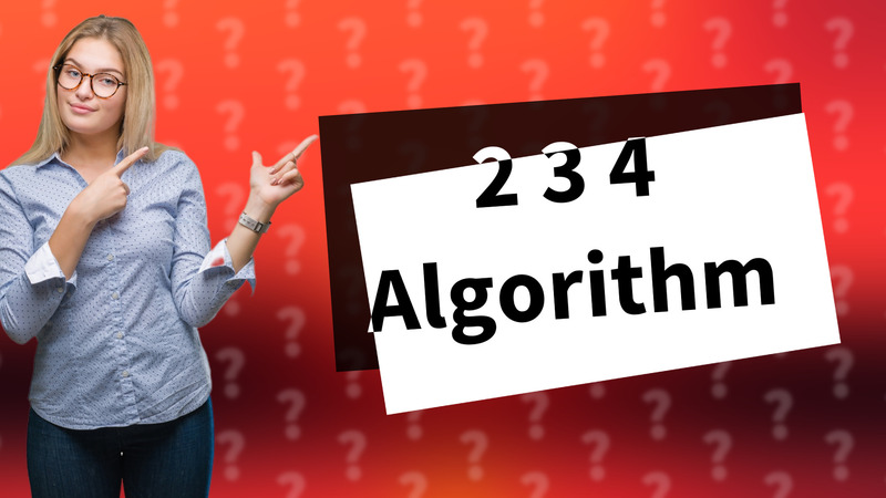 2 3 4 Algorithm