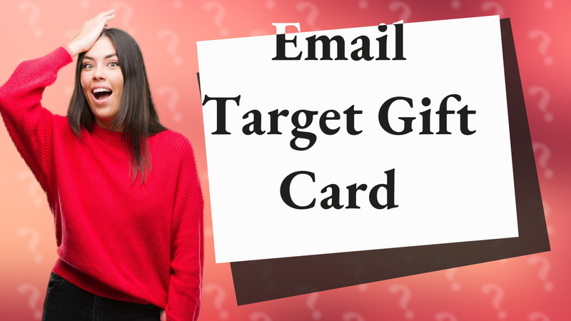 Email Target Gift Card