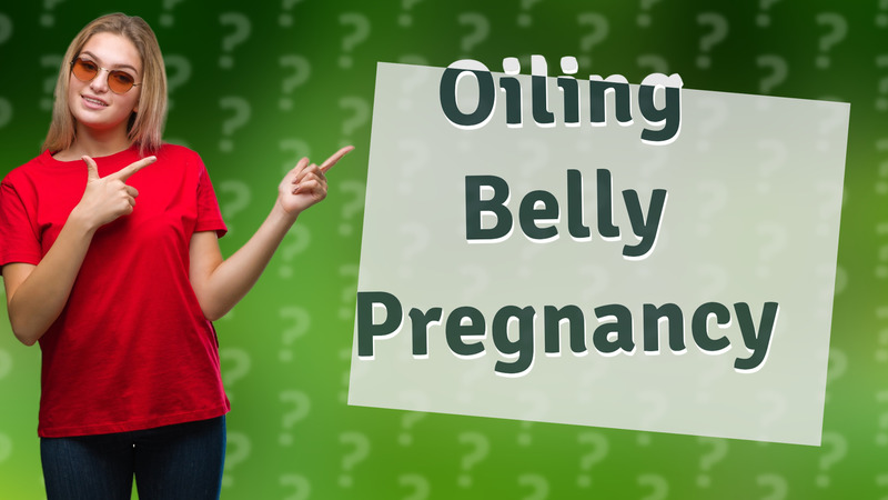 Oiling Belly Pregnancy