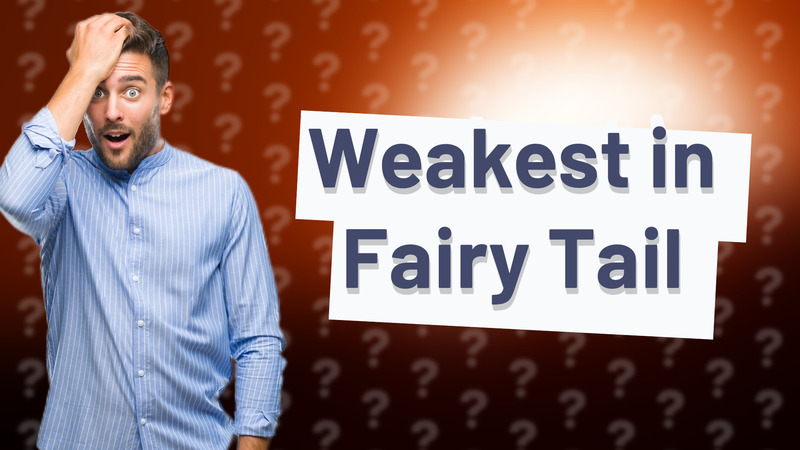 Weakest in Fairy Tail