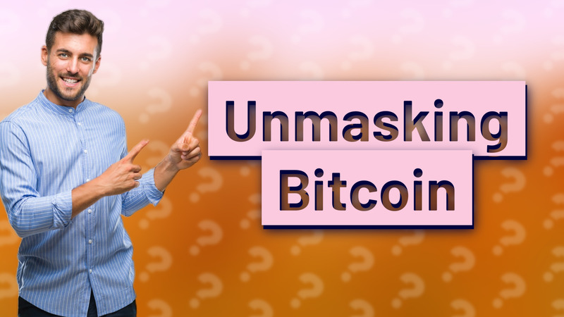 Unmasking Bitcoin