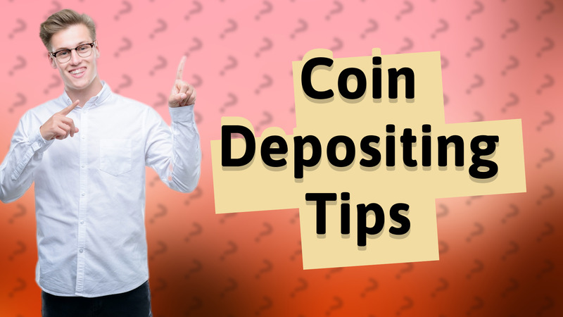 Coin Depositing Tips