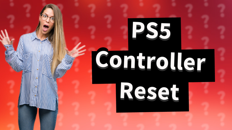 PS5 Controller Reset
