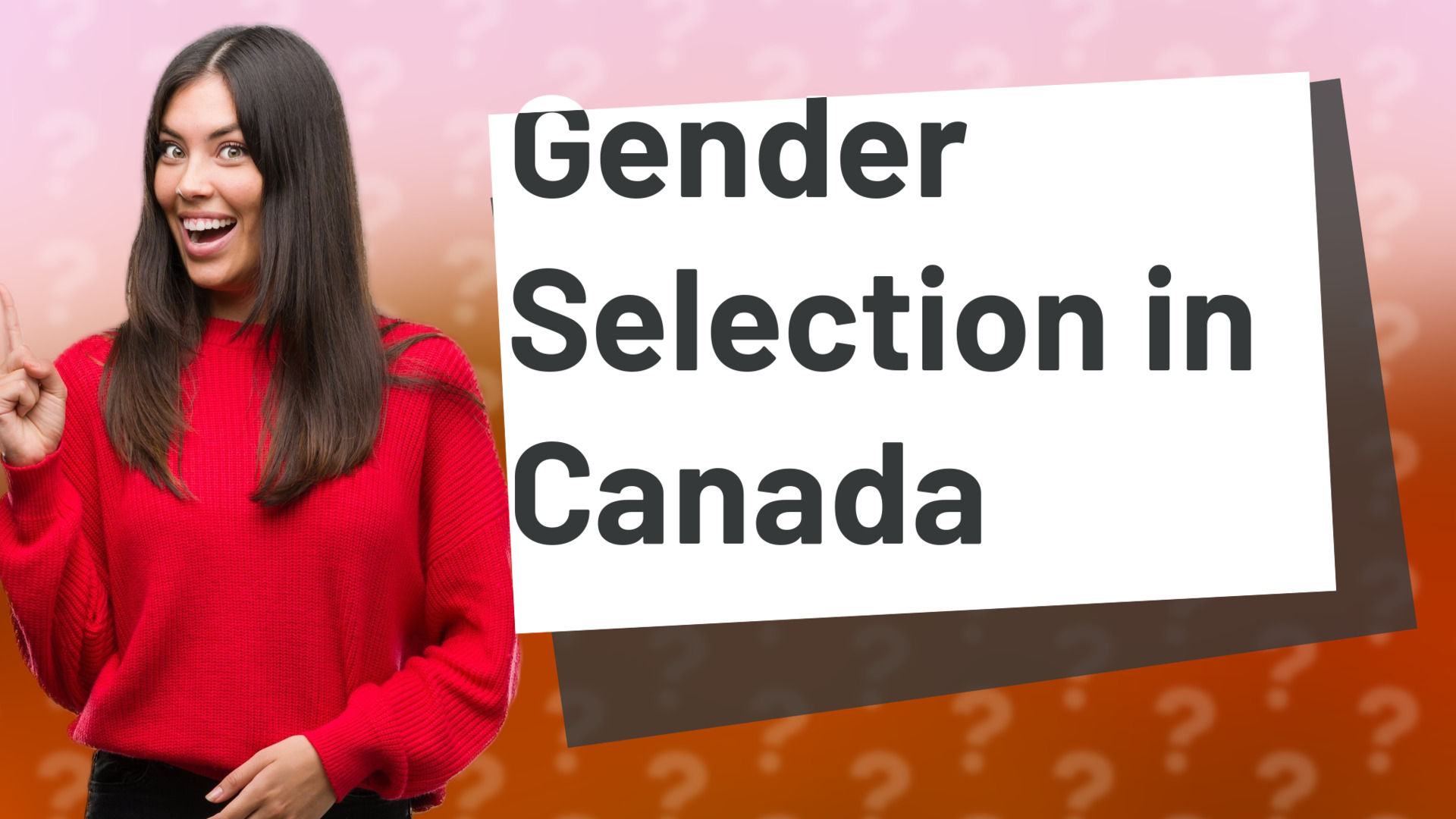 Gender Selection in Canada