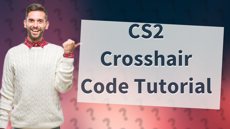 CS2 Crosshair Code Tutorial