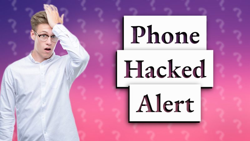 Phone Hacked Alert