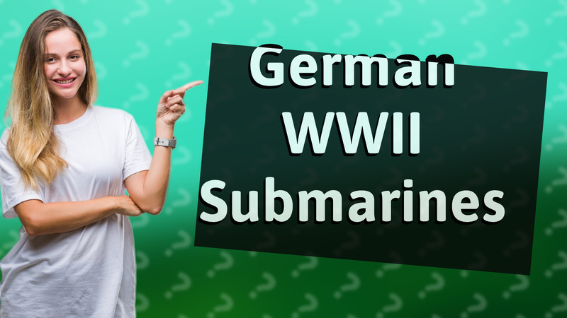 German WWII Submarines