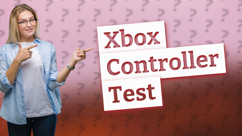 Xbox Controller Test