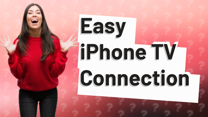 Easy iPhone TV Connection