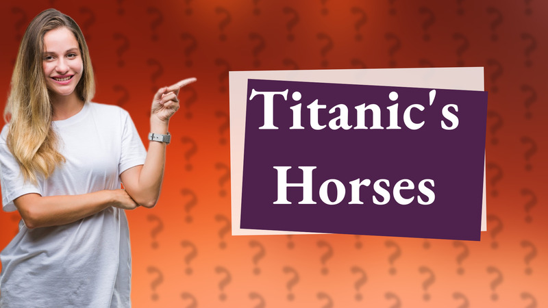 Titanic's Horses