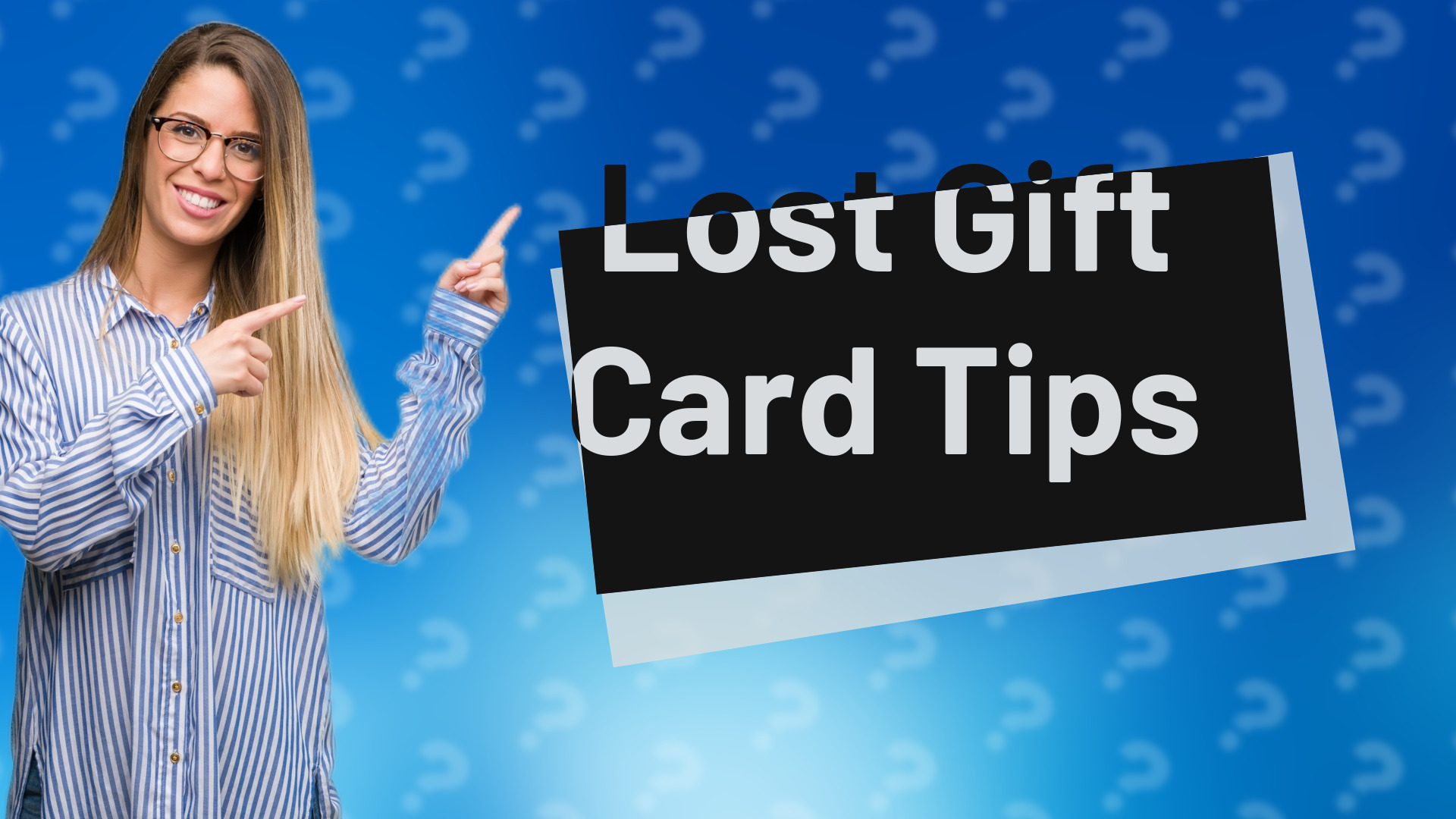 Lost Gift Card Tips