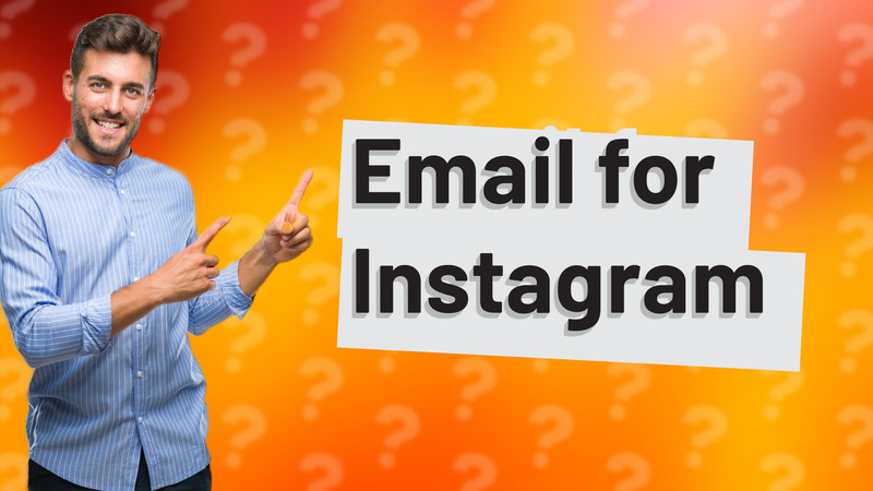 Email for Instagram