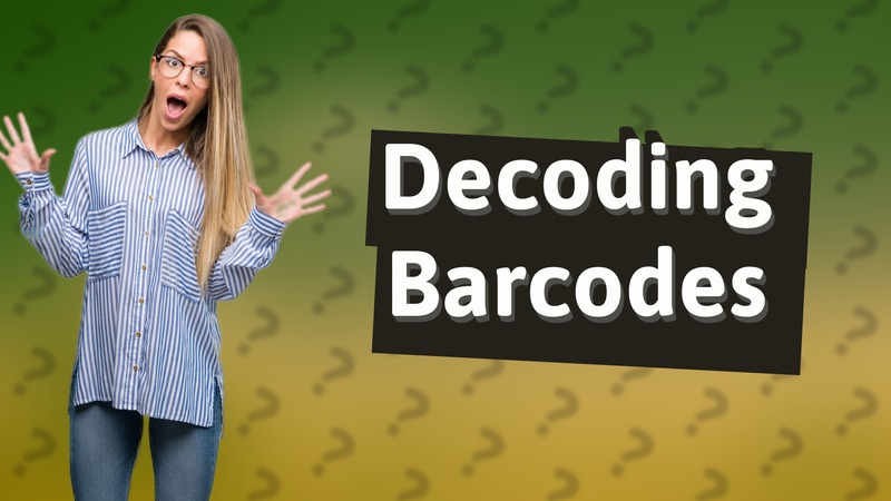 Decoding Barcodes